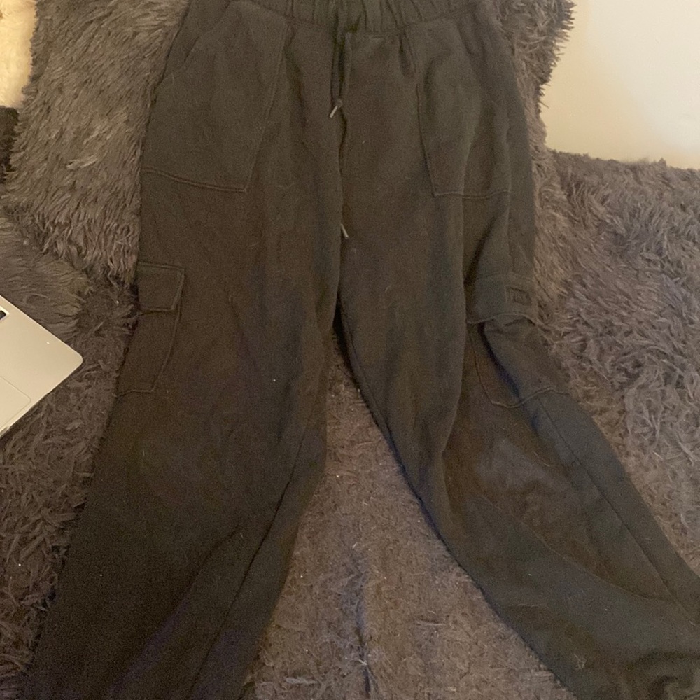 Victorias Secret PINK black joggers